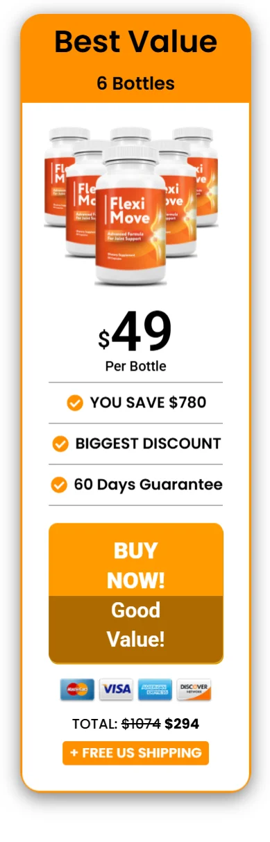 Flexi Move™ 6 bottles pricing